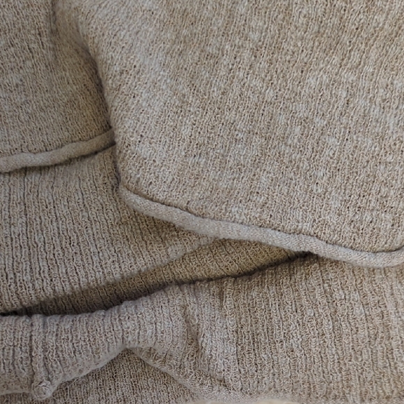 NWT FP Beach Free People Women's Beige Long Sleeve Top Size Small - Picture 12 of 12